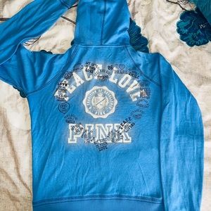 VS Pink Zip up Hoodie
